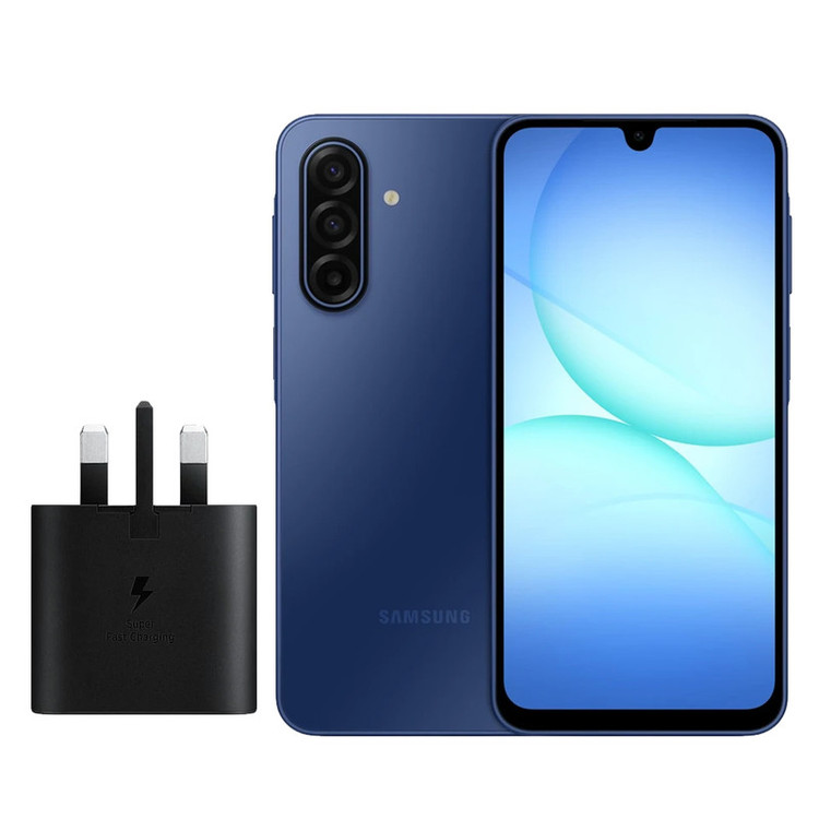 گوشی موبایل سامسونگ مدل Galaxy A17 دو سیم کارت ظرفیت 256 گیگابایت و رم 8 گیگابایت - ویتنام به همراه شارژر 25 وات سامسونگ