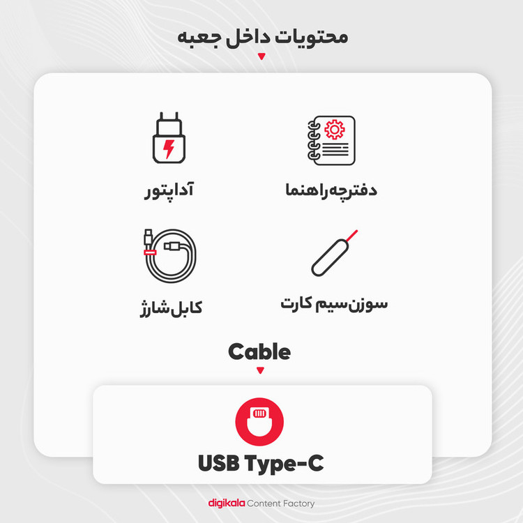 گوشی موبایل سامسونگ مدل Galaxy A55 دو سیم کارت ظرفیت 256 گیگابایت و رم 8 گیگابایت به همراه شارژر سامسونگ - ویتنام
