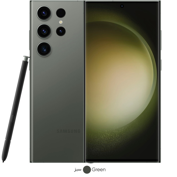 گوشی موبایل سامسونگ مدل Galaxy S23 Ultra دو سیم کارت ظرفیت 256 گیگابایت و رم 12 گیگابایت به همراه شارژر 25 وات سامسونگ - ویتنام