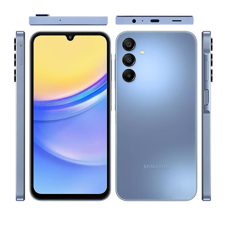 گوشی موبایل سامسونگ مدل Galaxy A15 دو سیم کارت ظرفیت 128 گیگابایت و رم 4 گیگابایت به همراه شارژر 25وات سامسونگ - ویتنام