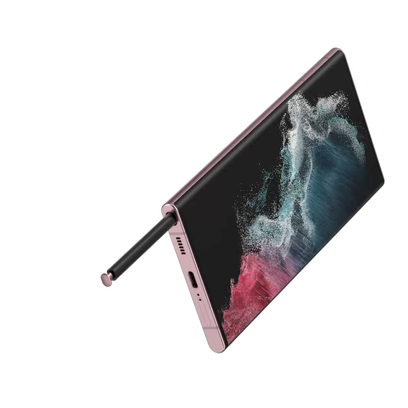 گوشی موبایل سامسونگ مدل Galaxy S22 Ultra 5G دو سیم کارت ظرفیت 256 گیگابایت و رم 12 گیگابایت نسخه اسنپدراگون به همراه شارژر سامسونگ