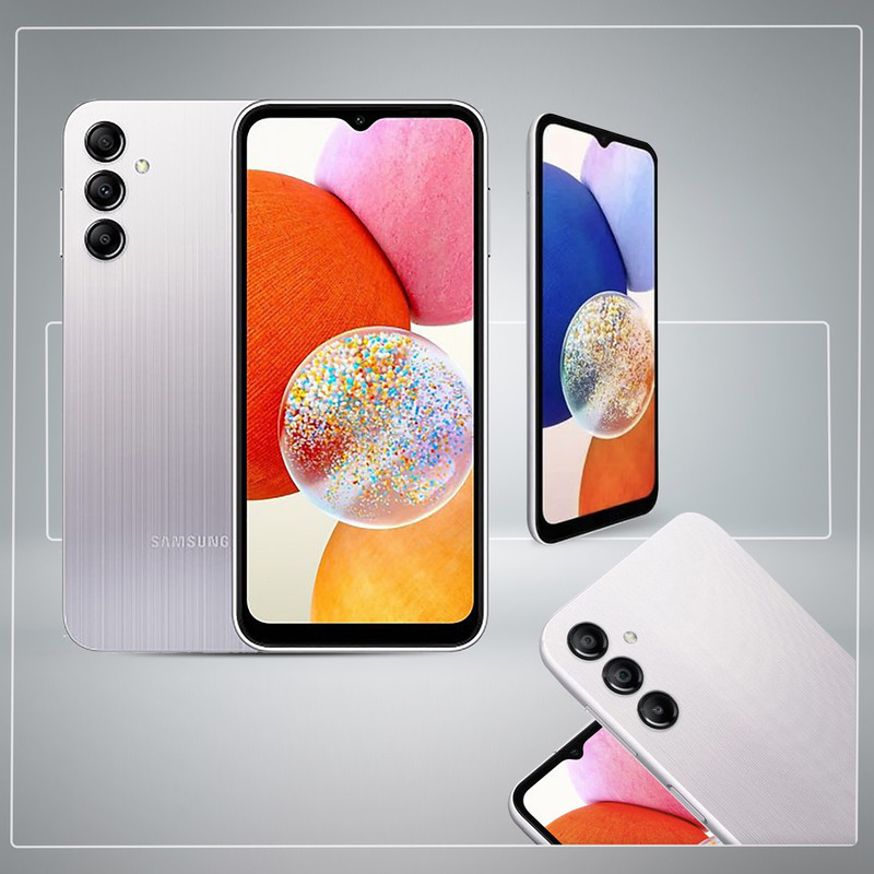 گوشی موبایل سامسونگ مدل Galaxy A14 دو سیم کارت ظرفیت 64 گیگابایت و رم 4 گیگابایت به همراه شارژر 15 وات سامسونگ - ویتنام