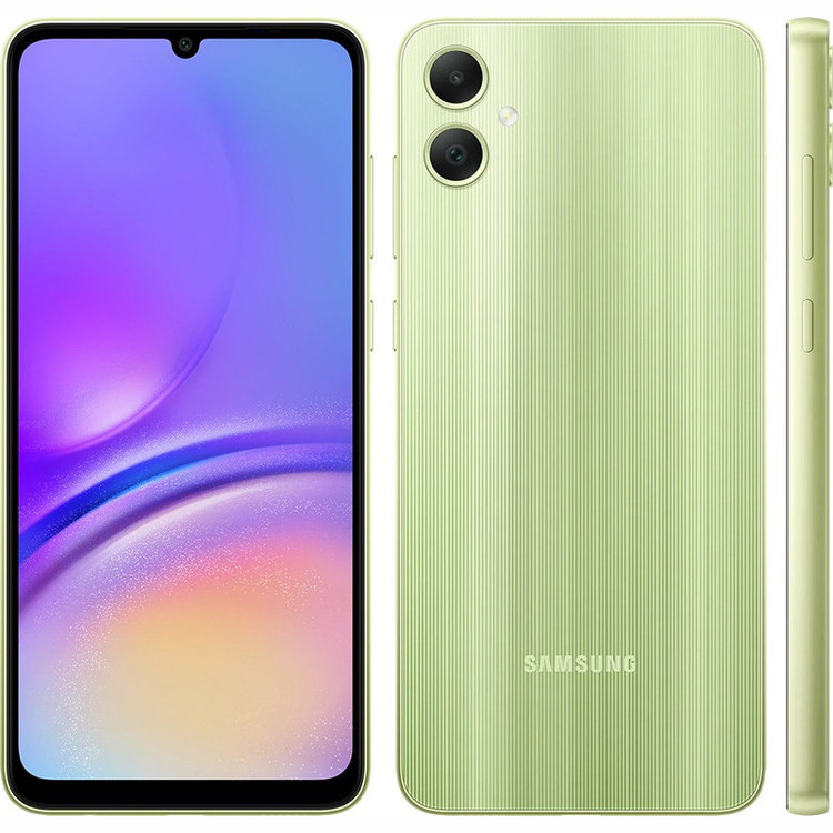گوشی موبایل سامسونگ مدل Galaxy A05 دو سیم کارت ظرفیت 128 گیگابایت و رم 6 گیگابایت به همراه شارژر 15وات سامسونگ