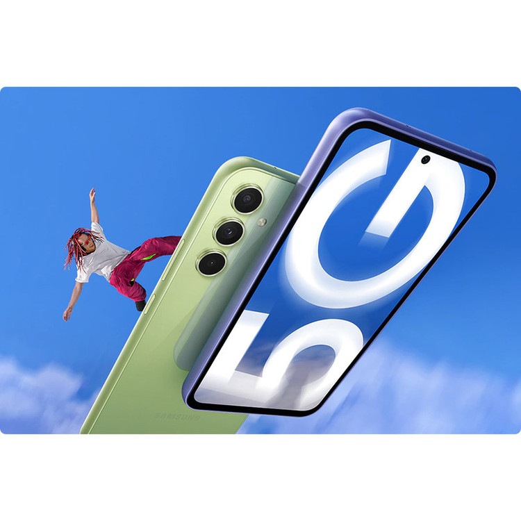گوشی موبایل سامسونگ مدل Galaxy A54 5G دو سیم کارت ظرفیت 256 گیگابایت و رم 8 گیگابایت به همراه شارژر 25وات سامسونگ