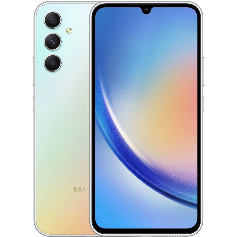 گوشی موبایل سامسونگ مدل Galaxy A34 5G دو سیم کارت ظرفیت 256 گیگابایت و رم 8 گیگابایت به همراه شارژر سامسونگ
