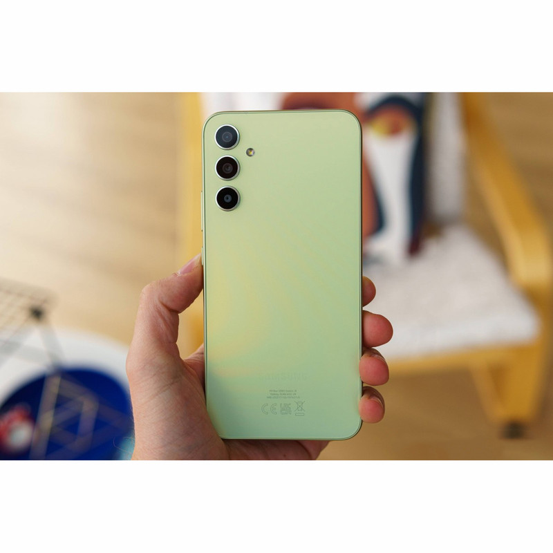 گوشی موبایل سامسونگ مدل Galaxy A34 5G دو سیم کارت ظرفیت 256 گیگابایت و رم 8 گیگابایت به همراه شارژر سامسونگ