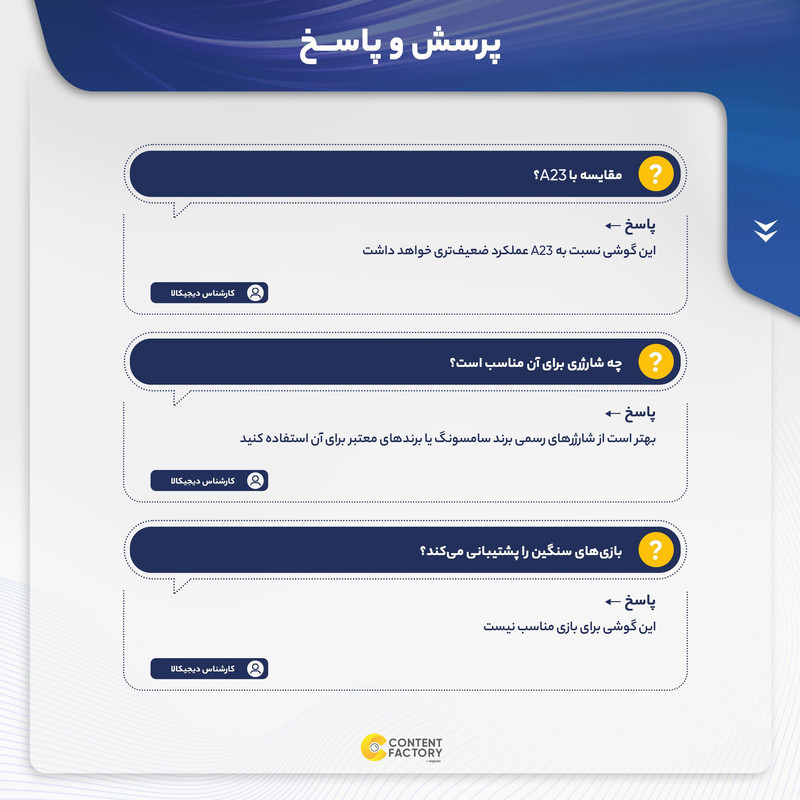 گوشی موبایل سامسونگ مدل Galaxy A14 دو سیم کارت ظرفیت 128 گیگابایت و رم 6 گیگابایت به همراه شارژر 15وات سامسونگ - ویتنام