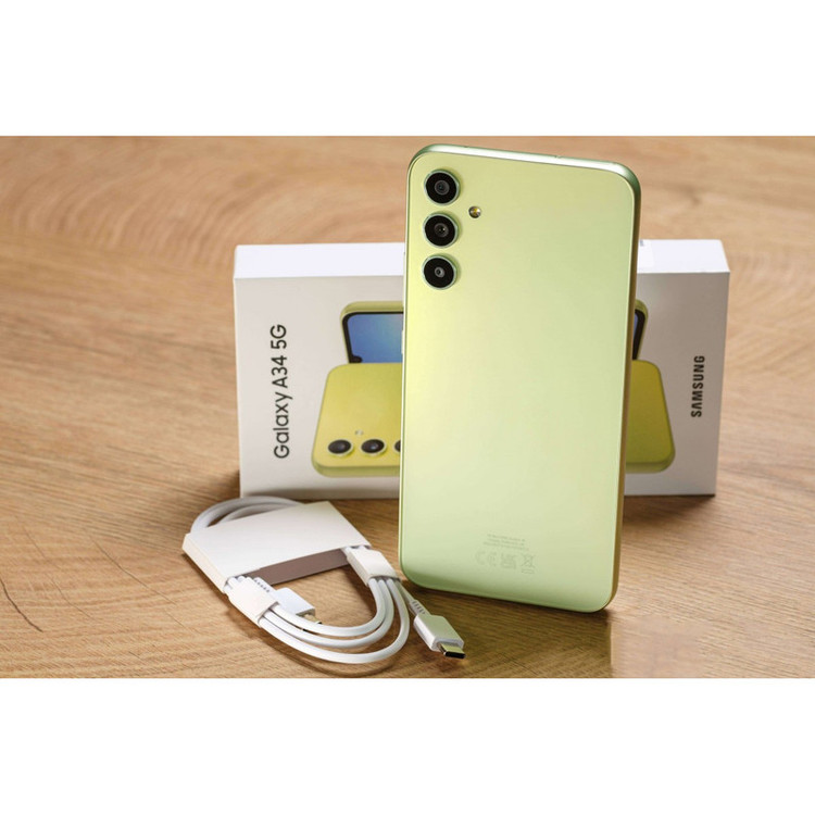 گوشی موبایل سامسونگ مدل Galaxy A34 5G دو سیم کارت ظرفیت 128 گیگابایت و رم 6 گیگابایت