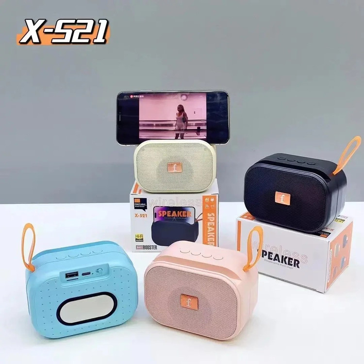 اسپیکر بلوتوثی رنگی مدل X-521 طرح جی بی ال