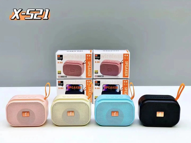اسپیکر بلوتوثی رنگی مدل X-521 طرح جی بی ال