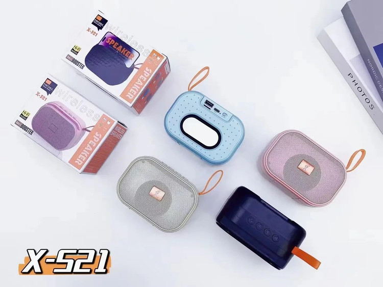 اسپیکر بلوتوثی رنگی مدل X-521 طرح جی بی ال