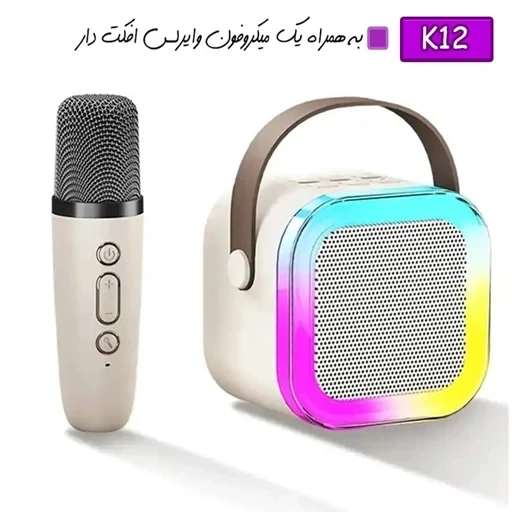 اسپیکر مدل K12 یک میکروفن