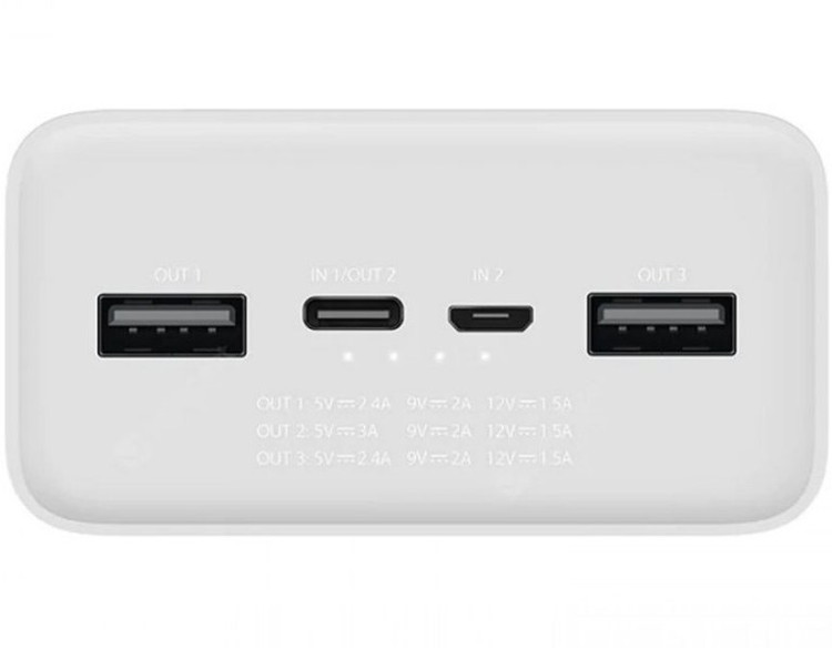 پاوربانک شیائومی مدل PB3018ZM ظرفیت 30000 اصل رنگ مشکی