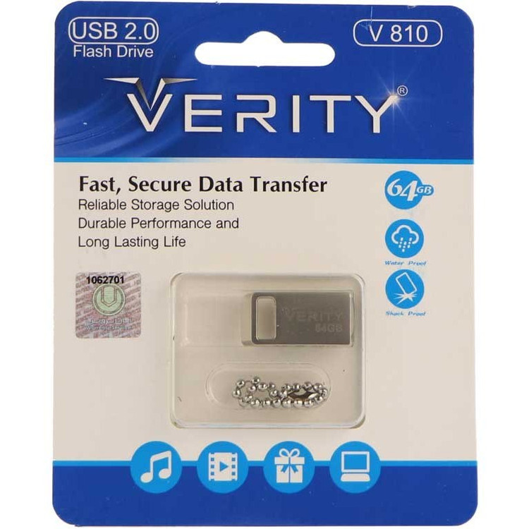 فلش مموری وریتی مدل V810 USB 2 ظرفیت 64 گیگابایت