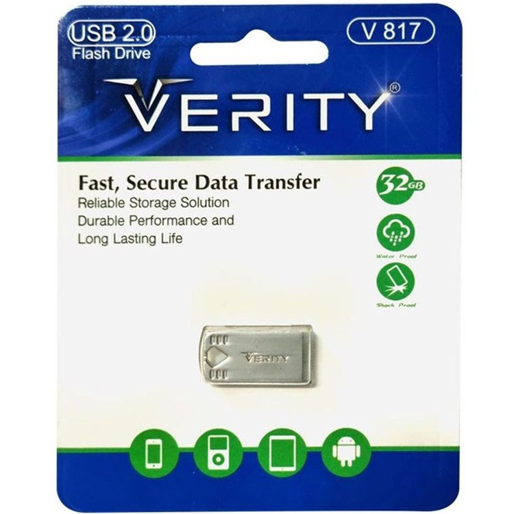 فلش مموری وریتی V 817 USB 2 ظرفیت 32 گیگابایت