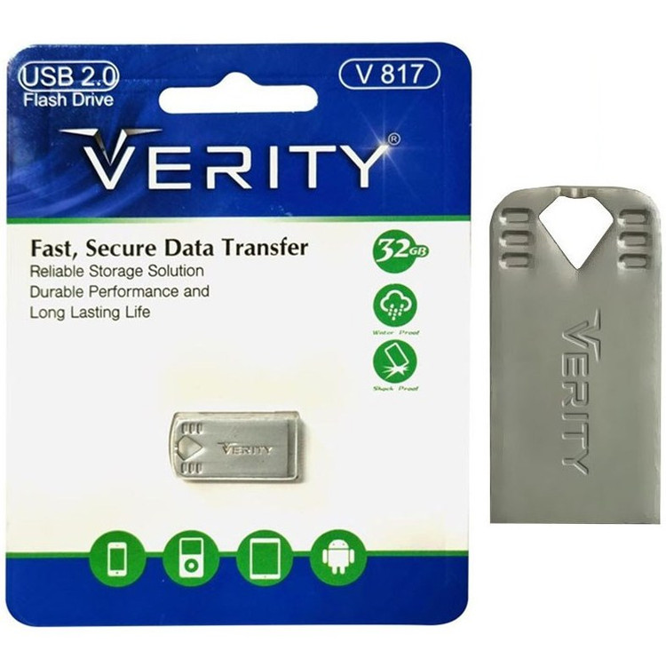 فلش مموری وریتی V 817 USB 2 ظرفیت 32 گیگابایت