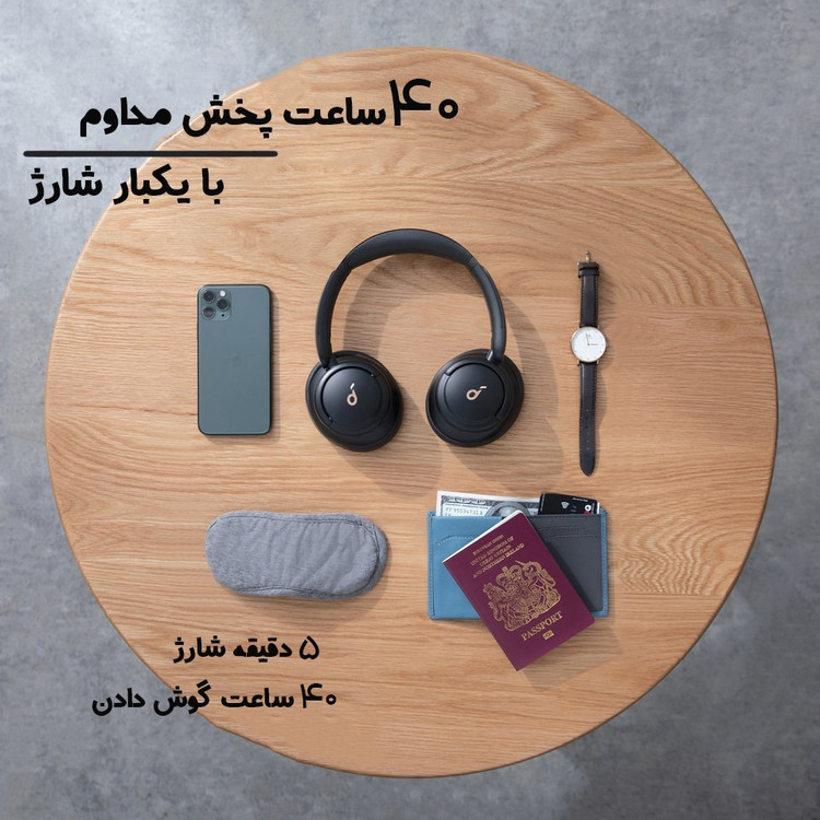 هدفون بی سیم انکر مدل Life Q30_A3028