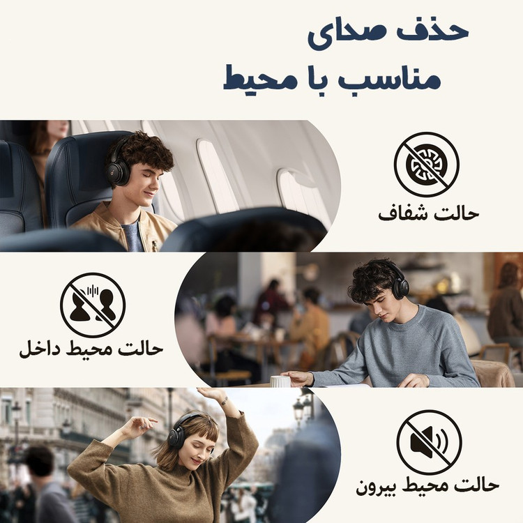 هدفون بی سیم انکر مدل Life Q30_A3028
