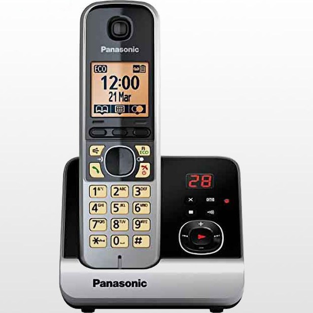 تلفن بی‌سیم پاناسونیک KX-TG6721 با قابلیت منشی تلفنی