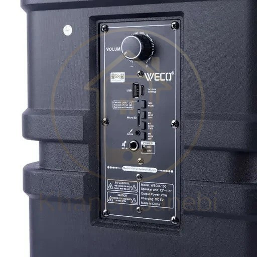 اسپیکر ویکو WeS-100 Singel 12 inch