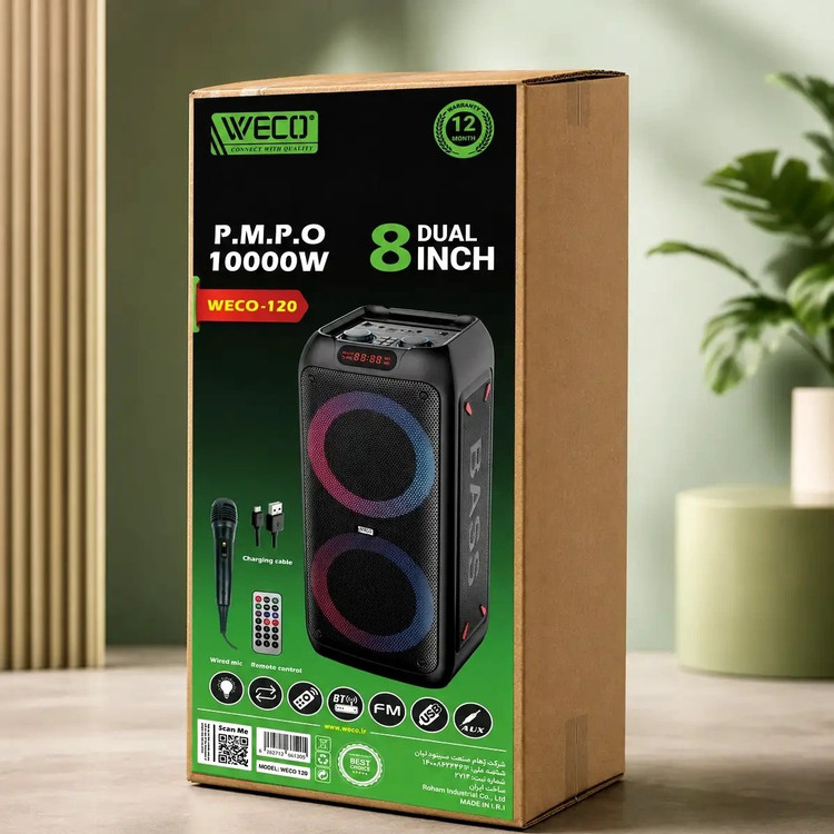اسپیکر ویکو مدل Wes-120 مشکی