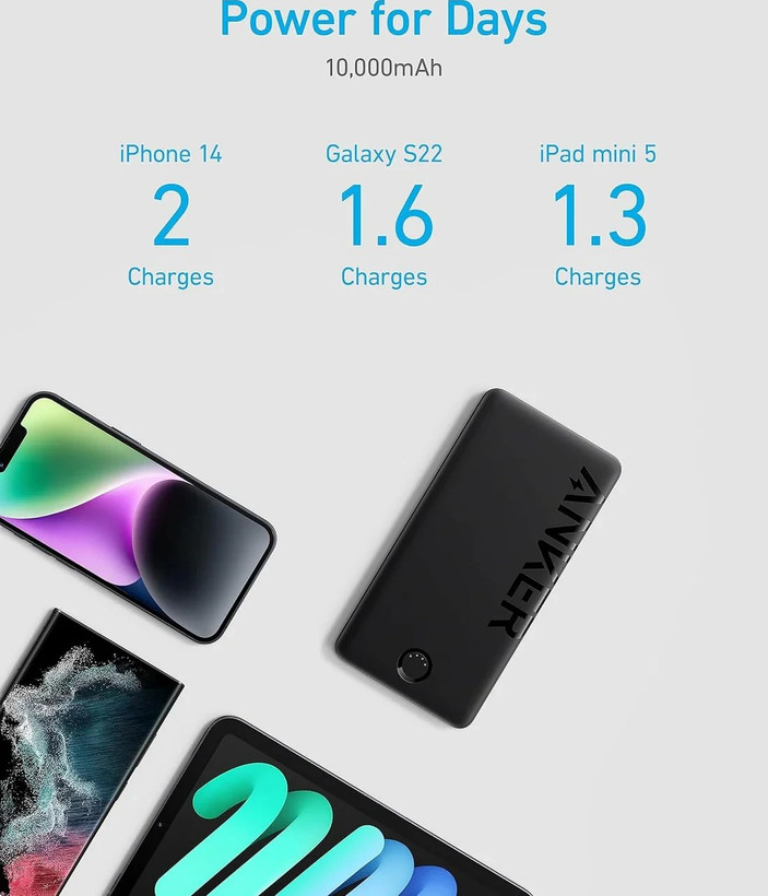 پاور بانک انکر مدل A1237 10000mAh
