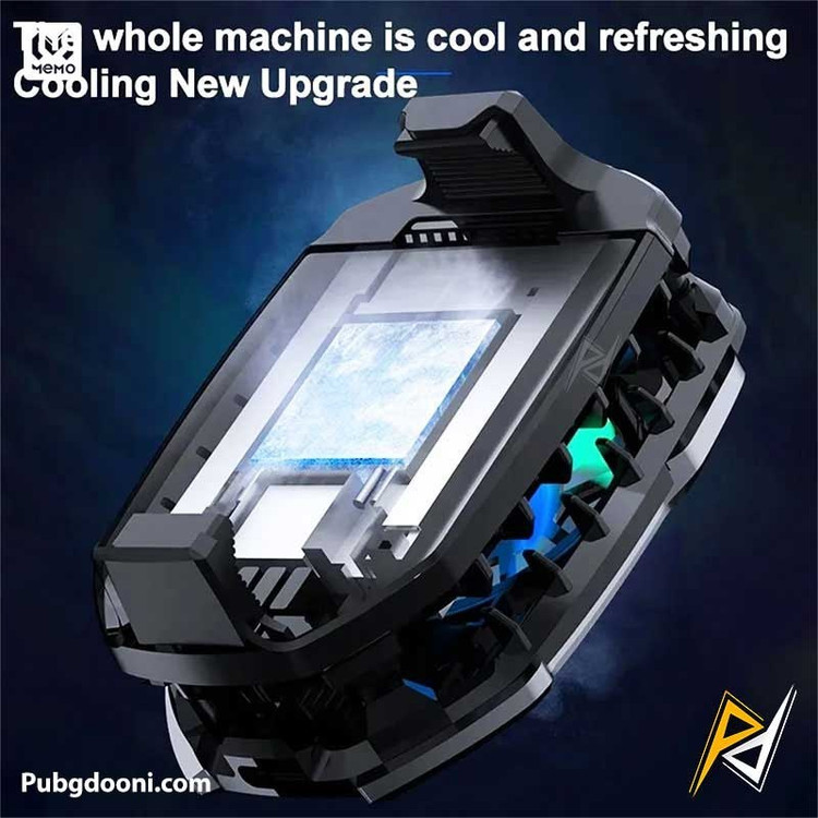 فن خنک کننده گوشی موبایل ممو مدل DLA8 RGB