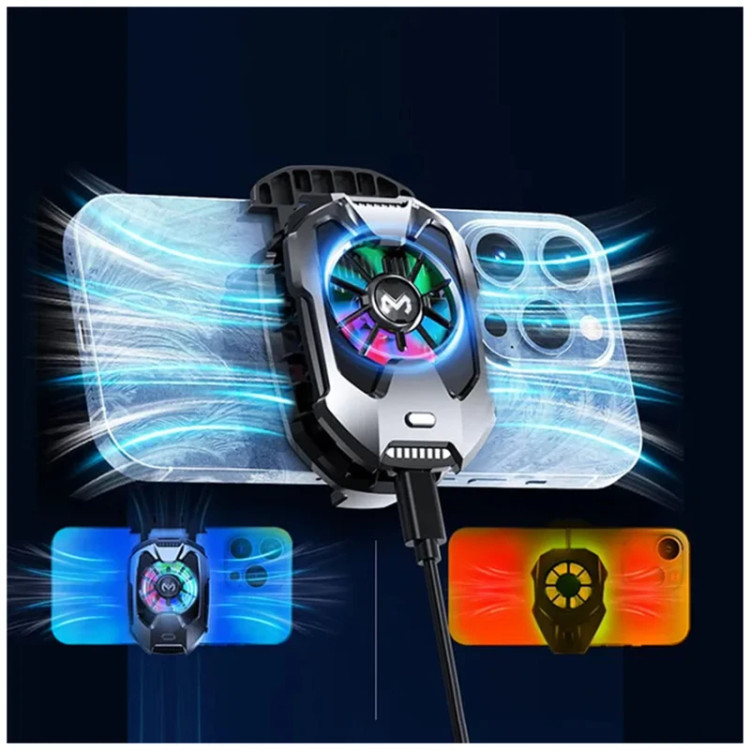 فن خنک کننده گوشی موبایل ممو مدل DLA8 RGB