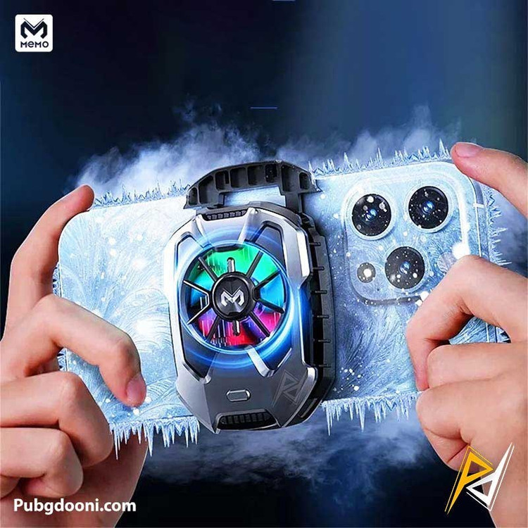 فن خنک کننده گوشی موبایل ممو مدل DLA8 RGB